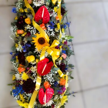 Coffin Spray Colourful