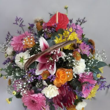 Colorful Upright Basket