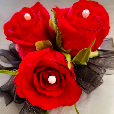 Red Rose Wrist Corsage
